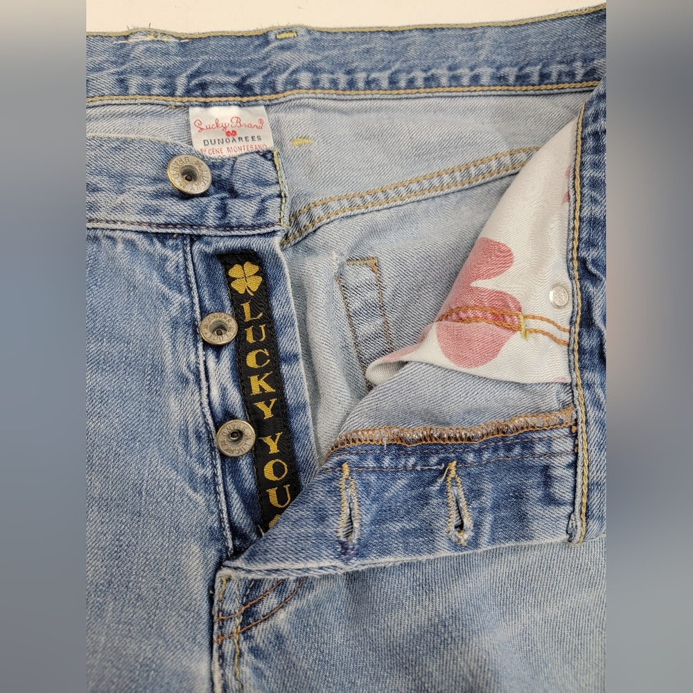 Lucky Brand With Hippie Vibe Bell Bottoms Upcycled - Picture 7 of 12